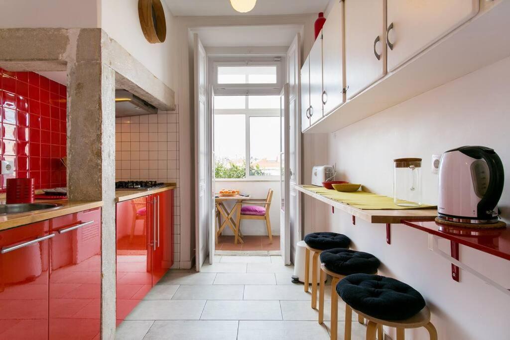 Principe Real Cool And Artistic 3 Bedrooms Flat! 리스본 외부 사진